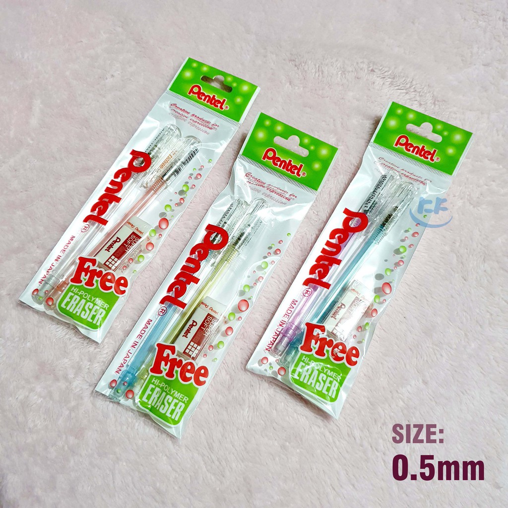 

Pensil (0.5) - Pentel Caplet set