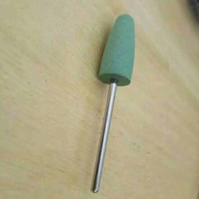 bur poles akrilik bur rubber acrilik wanna hijau