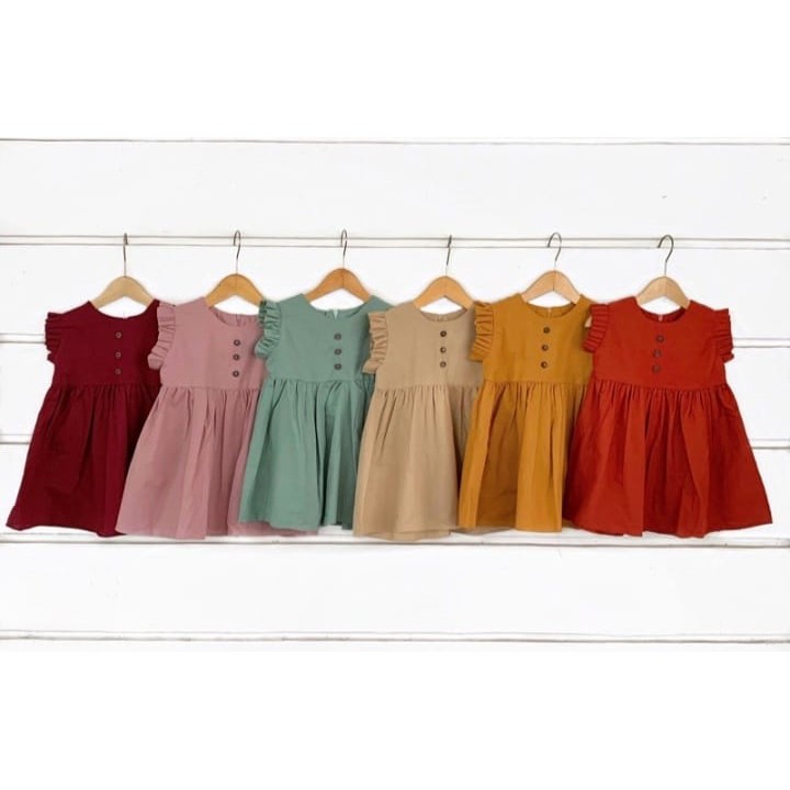 KALILA - SHAKILA Dress Anak Perempuan Umur 2-6 Tahun | Dress Anak Cewek