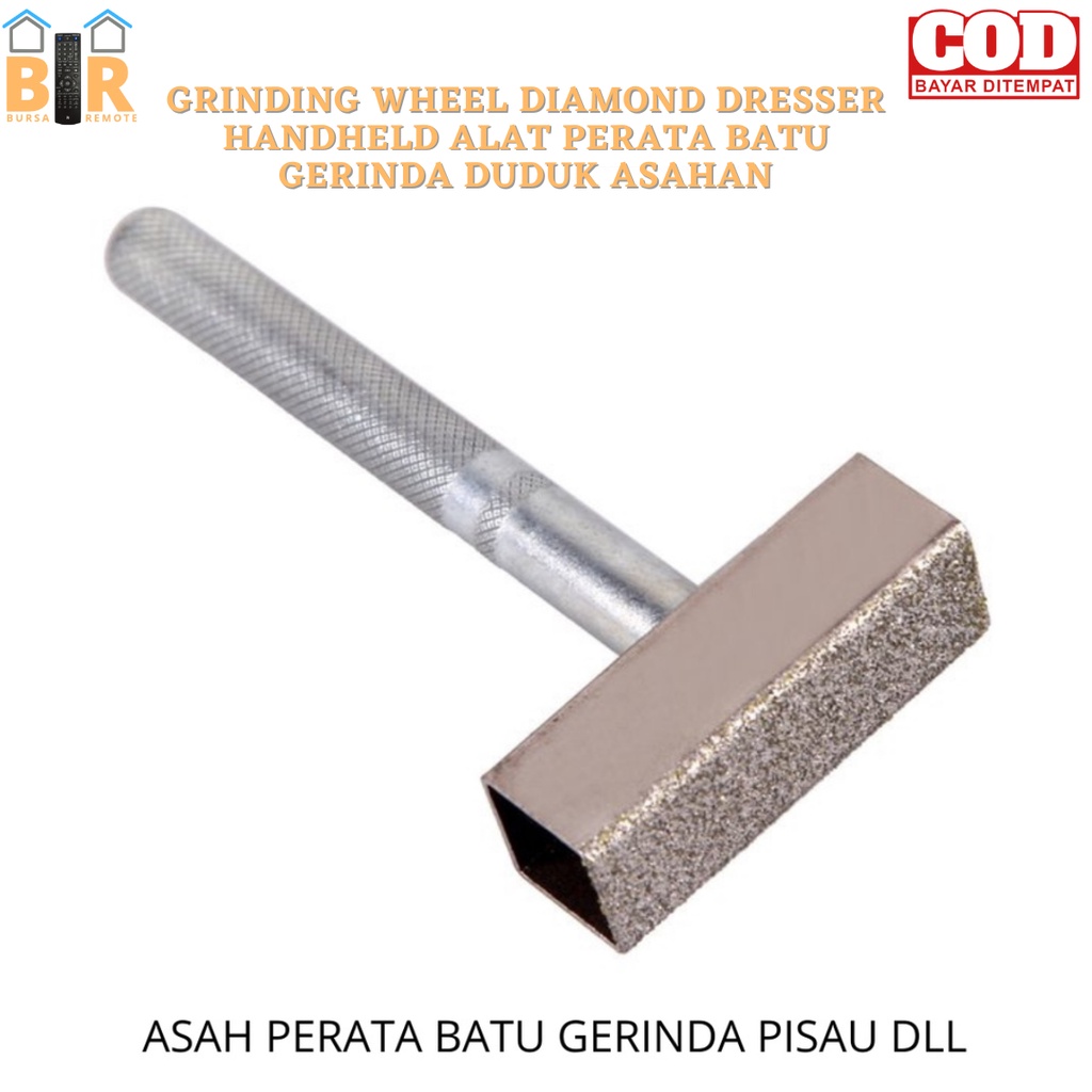 Grinding Wheel Diamond Dresser Handheld Alat Perata Batu Gerinda Dudukan Asahan