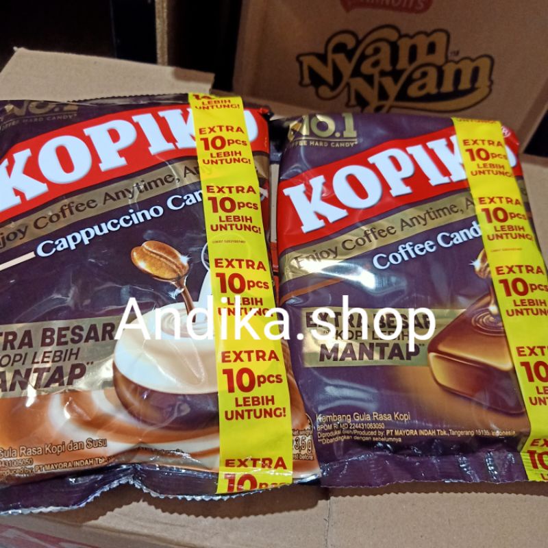 

permen kopiko candy coffe, capucino isi 60@3,5gram