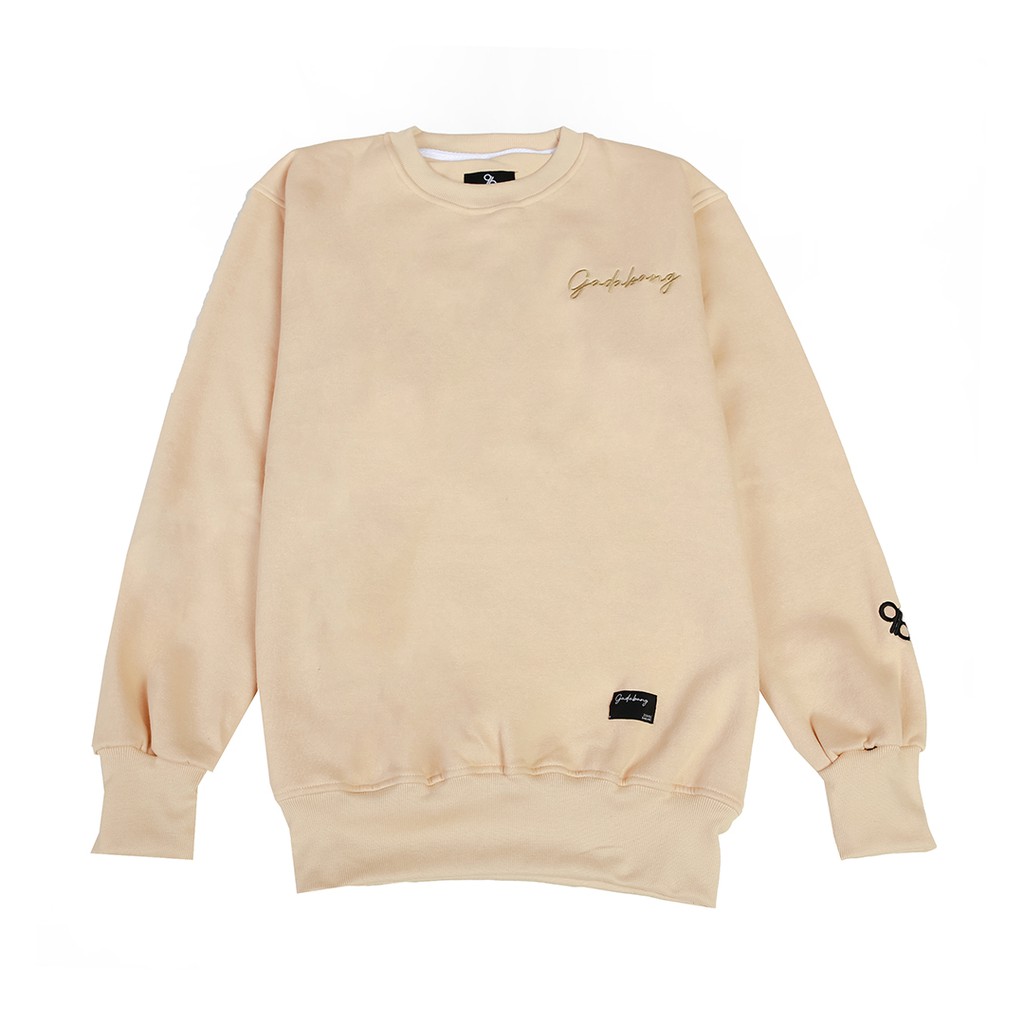 Gadabang Sweater Crewneck Calligraph Cream
