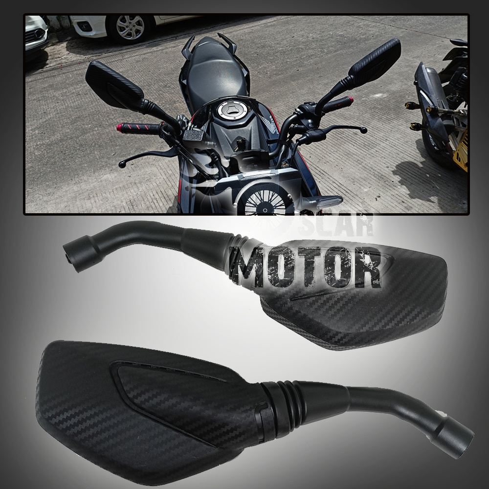 MOTORCYCLE MIRROR HIGH END NEW CLICK VARIO YAMAHA HONDA UNIVERSAL NEW motor