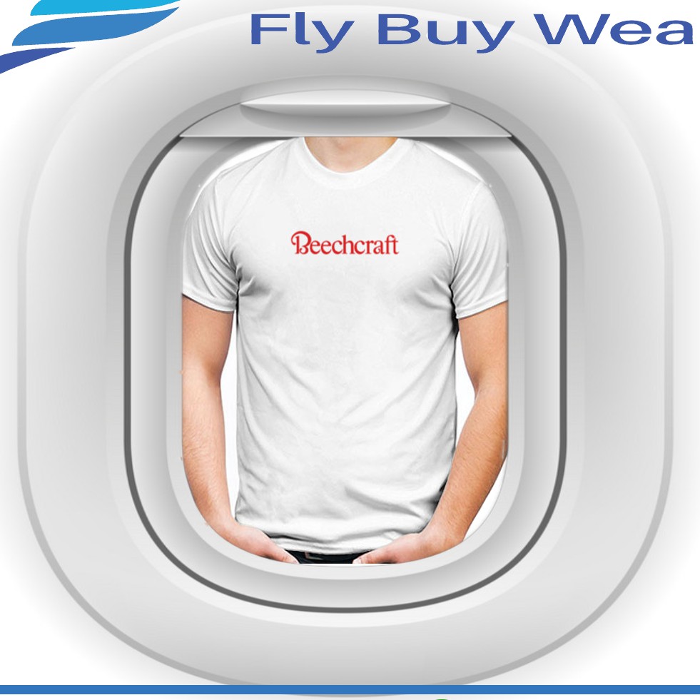 Baju Kaos T-Shirt Penerbangan Aviation Aviasi Pesawat Beechcraft