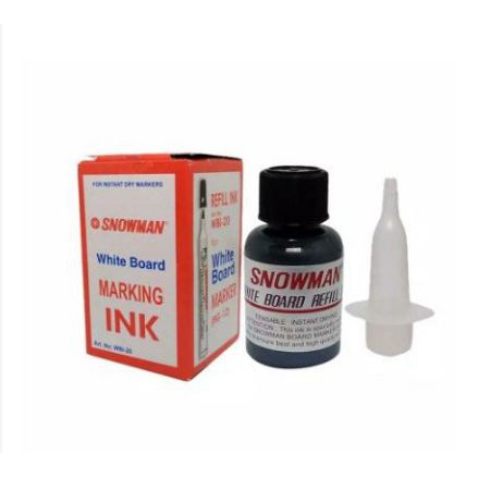 [TOSERBA_EMAK] - Refill Tinta Spidol Papan Tulis Whiteboard Snowman WBI - 20