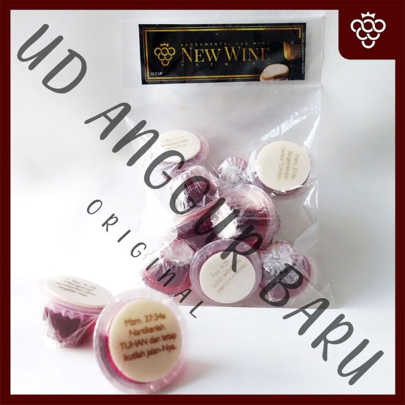 

Paket Perjamuan Kudus Premium + Hosti Ayat Isi 10