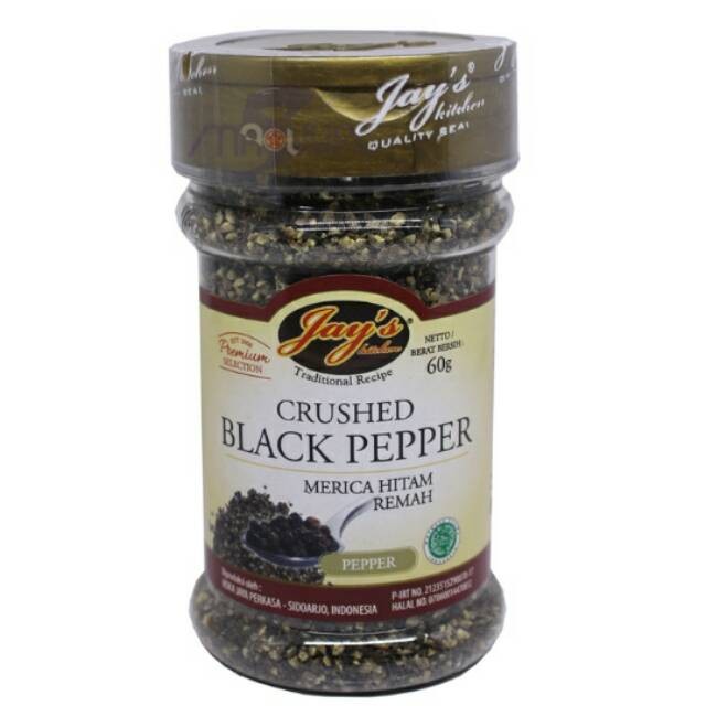 

Jays Black Pepper Crushed 60Gr