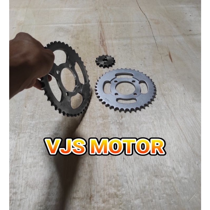 Gir gear gigi putaran roda depan blakang SUPRA X lama SUPRA X old ORI ASLI HONDA