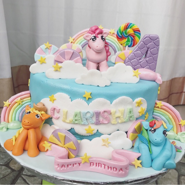 

Kue ulang tahun anak Little Pony