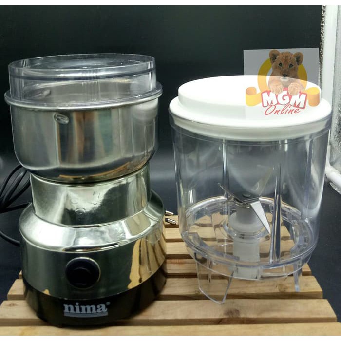 Gilingan kopi &amp; bumbu 2in1 electrik 150w coffee grinder 2451