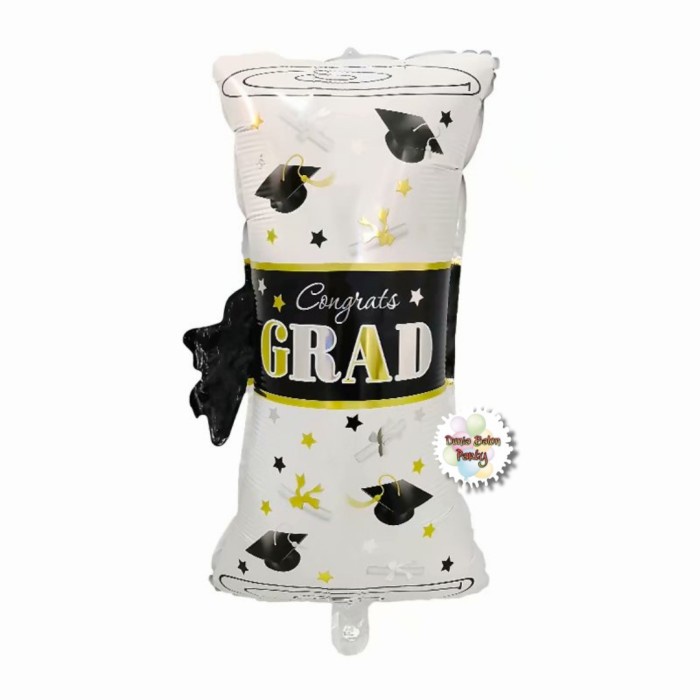 Balon Foil Surat Kelulusan / Grduation Latter / Balon Sarjana Jumbo