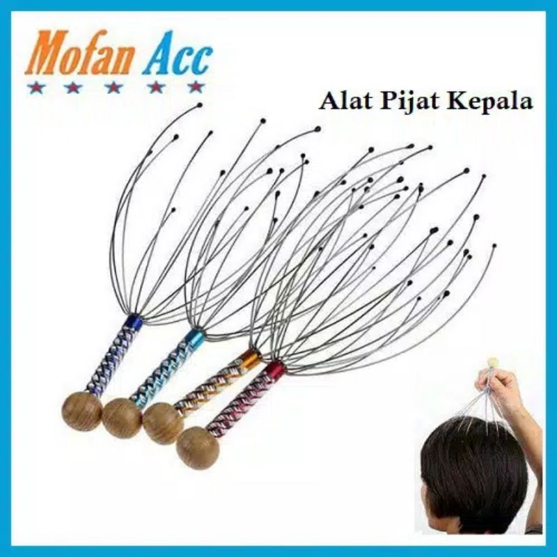 Alat Pijat Kepala BOKOMA / Alat Refleksi Kepala Healthy Head Masseger