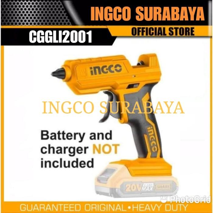 

Ingco Cggli2001 Glue Gun Cordless Lem Tembak Lilin Cair Baterai 20V 018