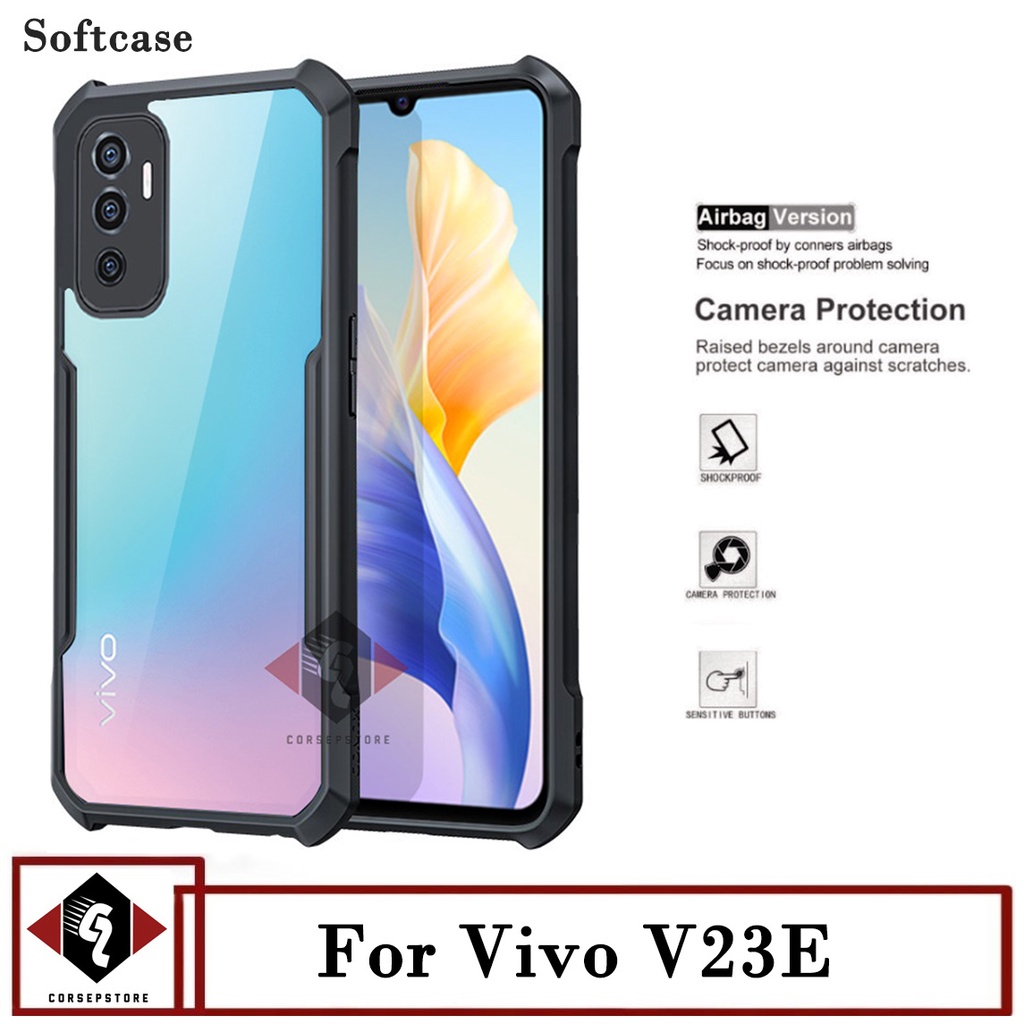 Promo Case Hp Vivo V23E / V21 2021 Softcase Transparan Clear Slim Armor Pelindung Belakang