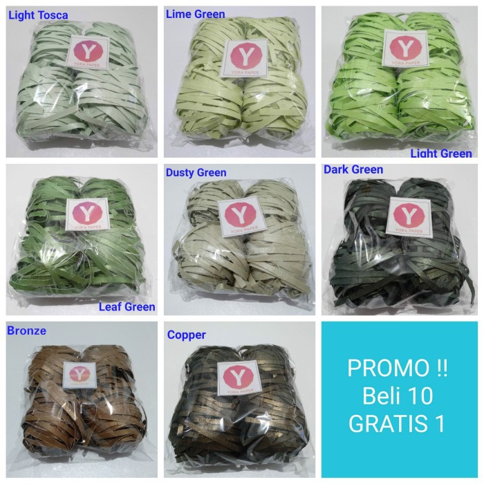 

Shredded paper/kertas cacah/serut/isi giftbox/kado/parcel/packing