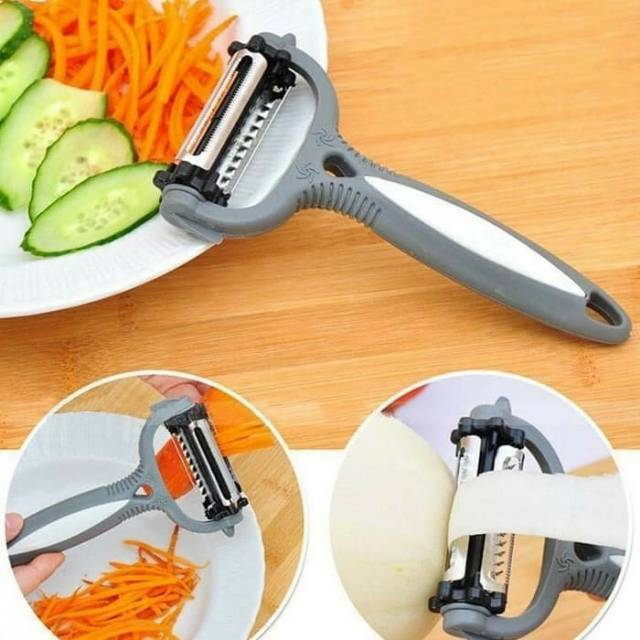 ROTO PEELER 3IN1 / FRUIT SLICER / PENGUPAS KULIT BUAH