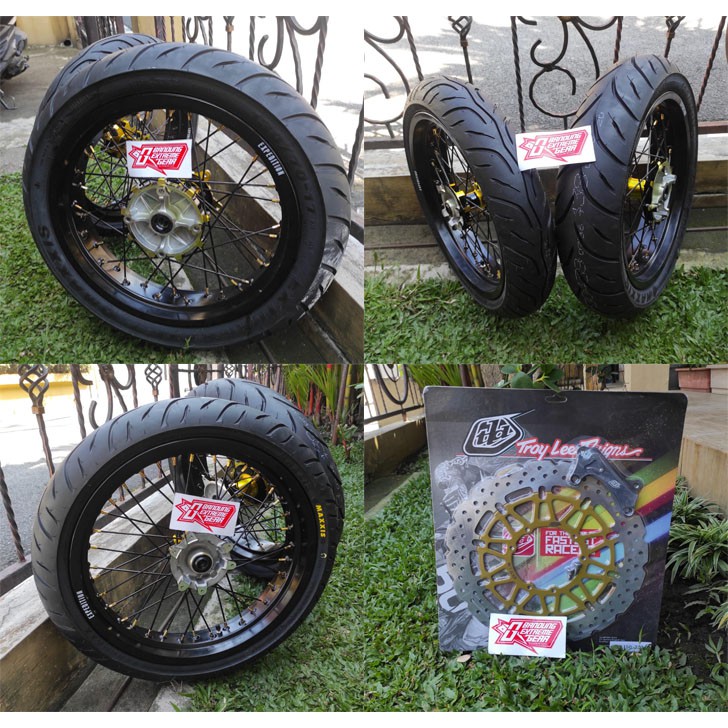BANSET HONDA CRF VELG SUPERMOTO EXPEDITION KOMPLIT