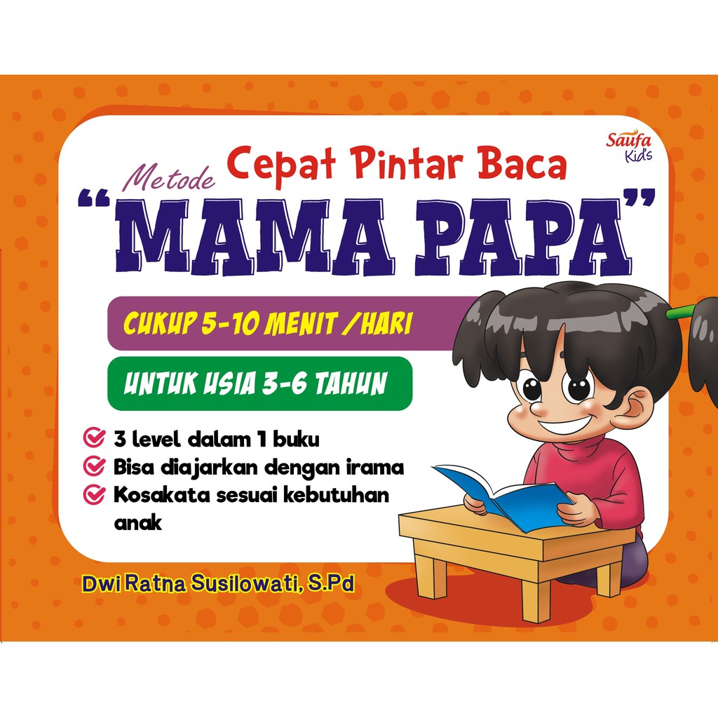 

Buku Cepat Pintar Baca Metode Mama Papa - Saufa