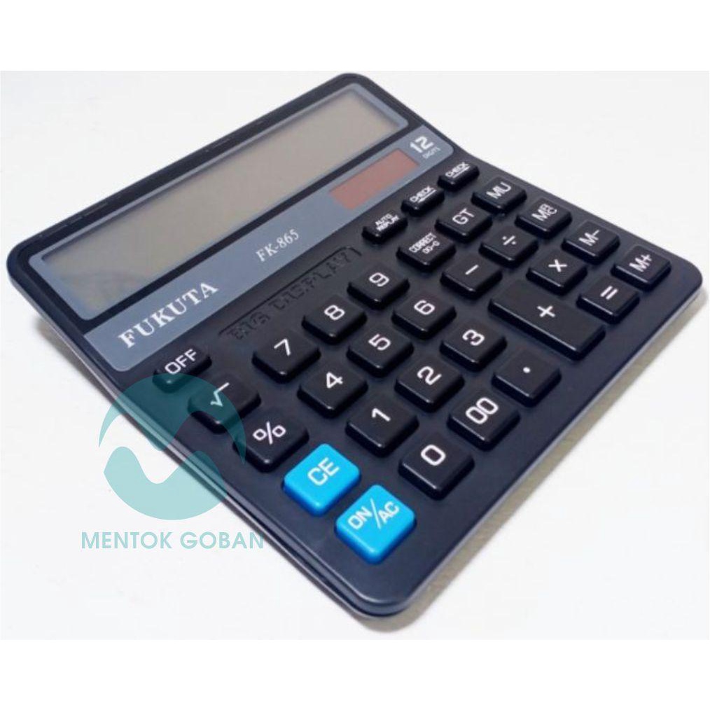 

Kalkulator 12 Digit FUKUTA FK-865 Big Size
