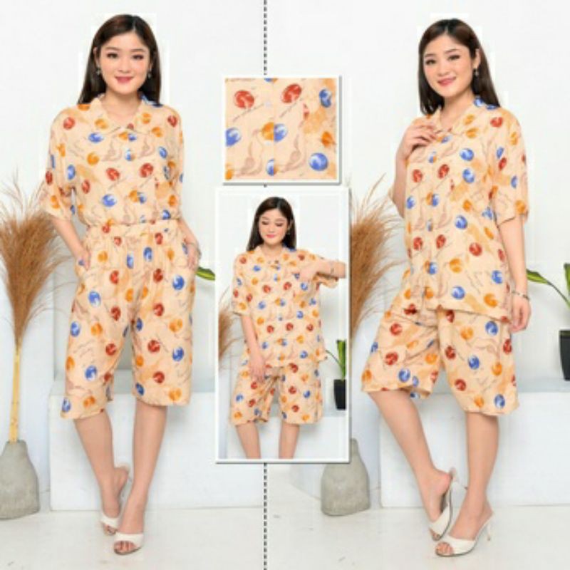 ELONAFASHION /SET JUMBO KARINA/SETELAN HARIAN WANITA/ATASAN BAWAHAN PREMIUM QUALITY/BESTSELLER