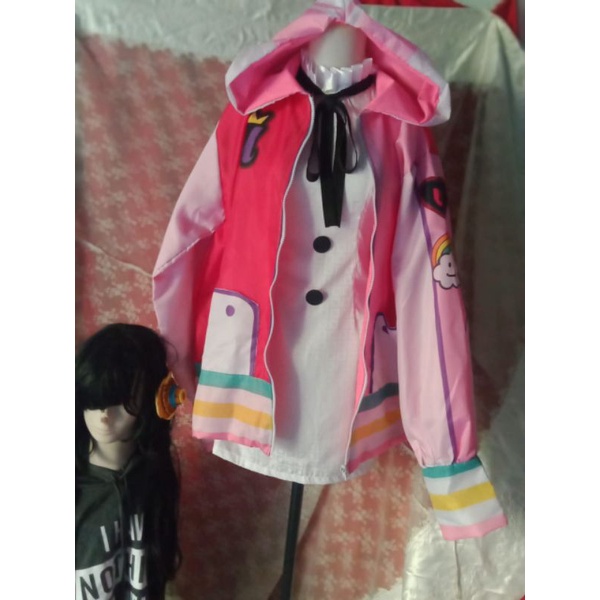 Jaket Jacket UTA One Piece Red Kostum Cosplay Costume