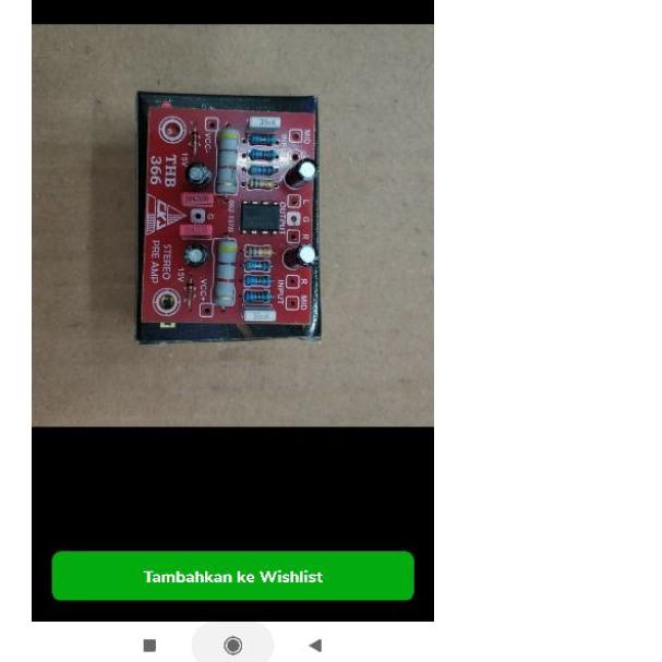 ➾ Kit Pre amp penguat input audio CKJ THB 366 / kit Preamp audio CKJ THB366 ❂