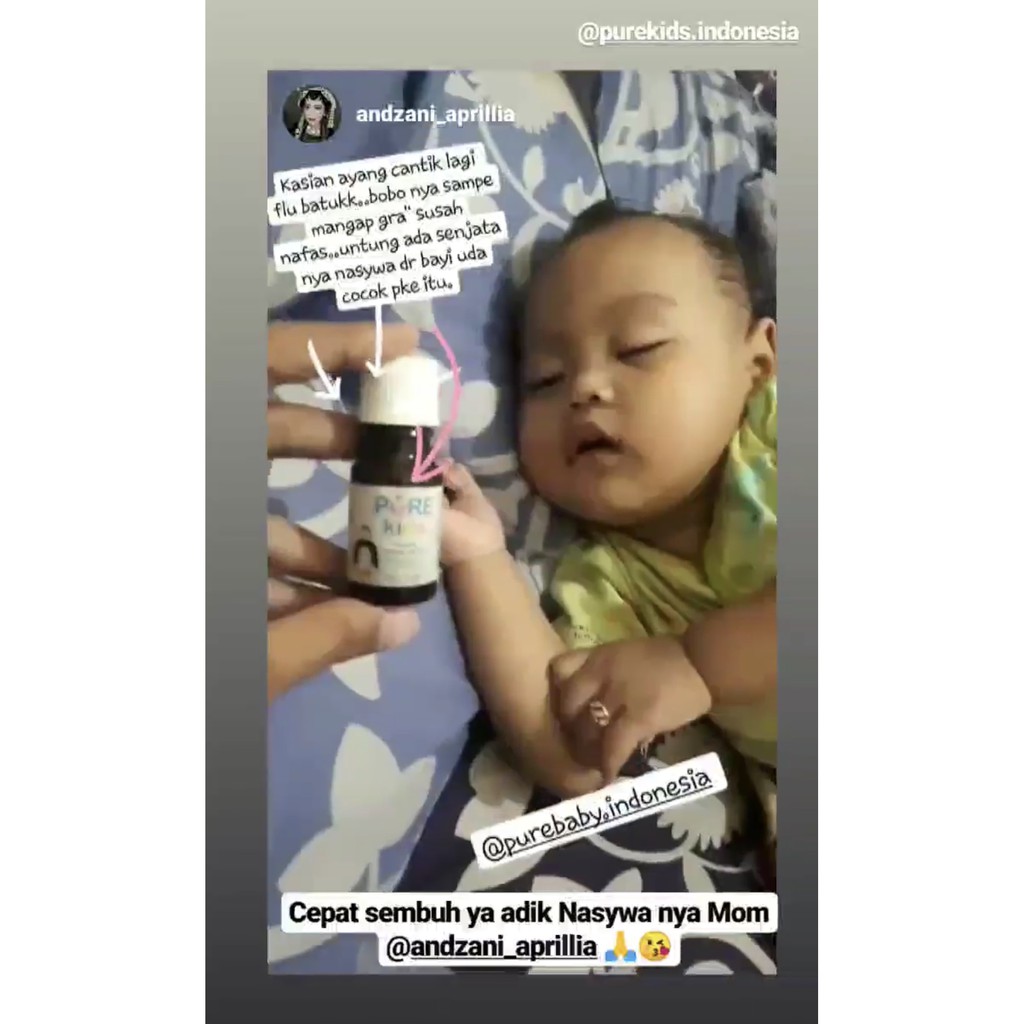 Obat Hidung Tersumbat Anak (Pure Kids Inhalant Decongestant Oil) CBKS-3