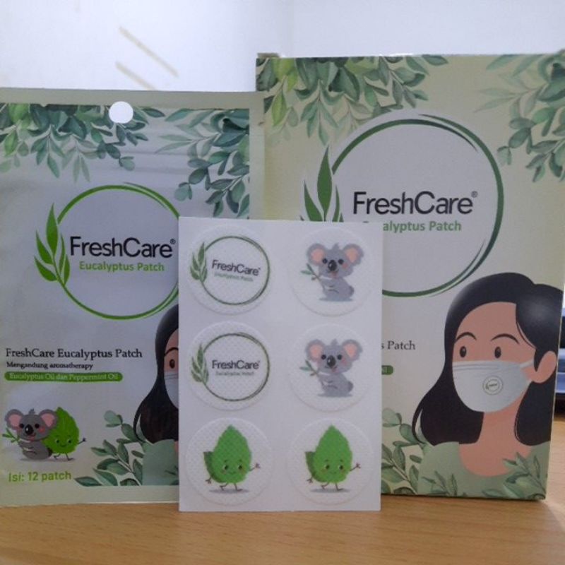 Jual Freshcare Eucalyptus Patch 1 Saset Isi 12 Pcs(exp Juli 2024)Harga ...