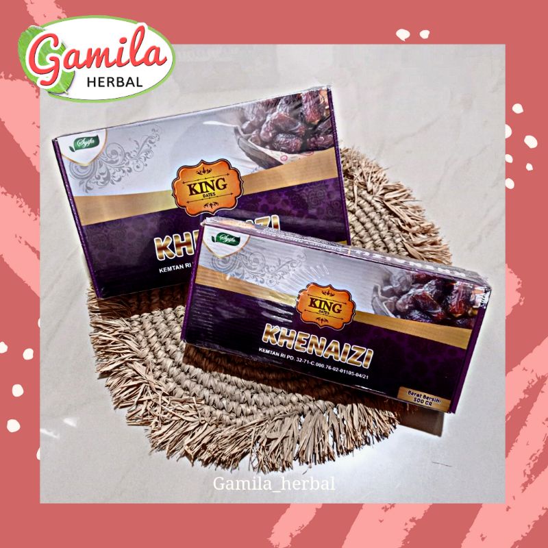 

Kurma King Dates Khenaizi 500gr-1kg / kurma madinah kurma manis