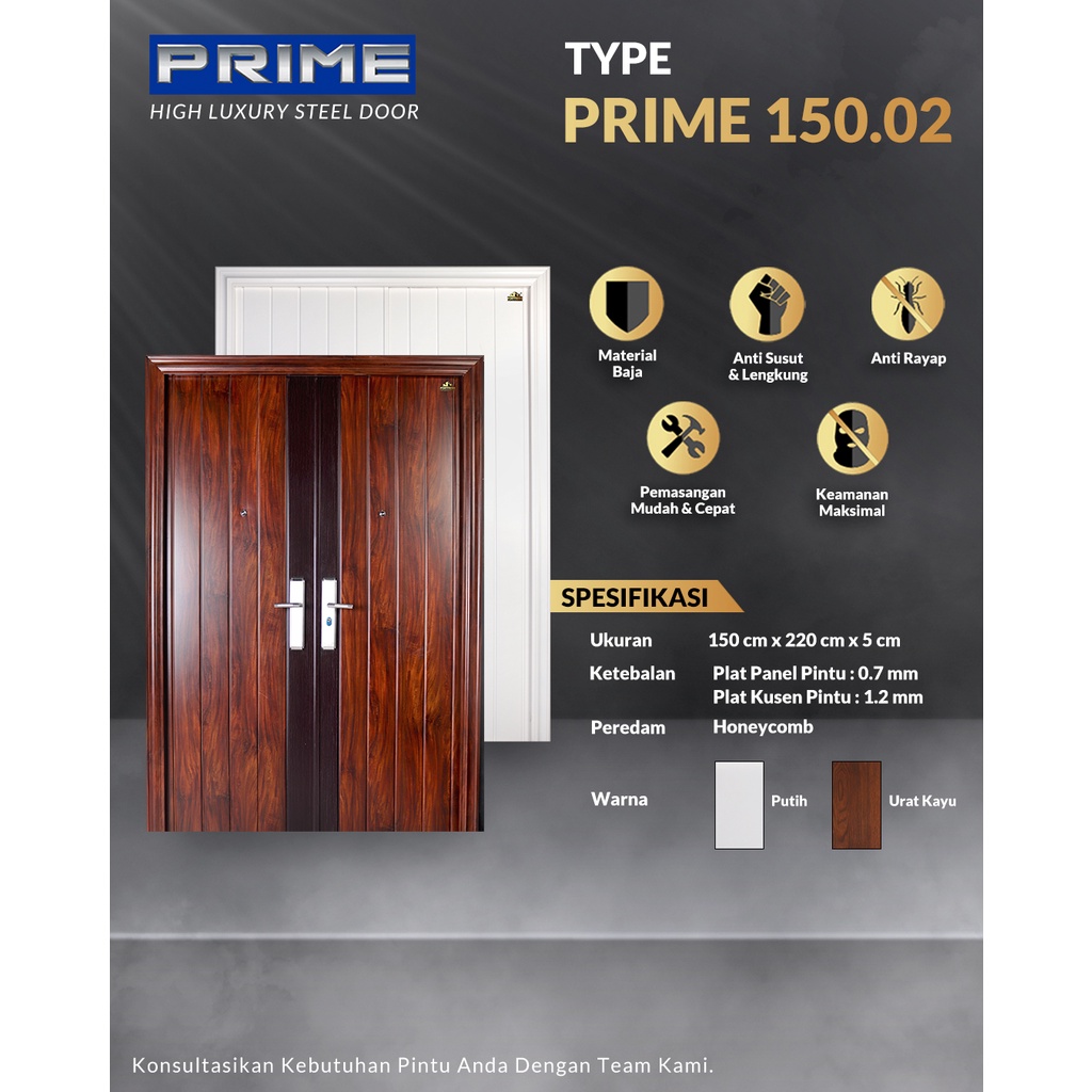 FORTRESS PINTU BAJA TYPE PRIME 150