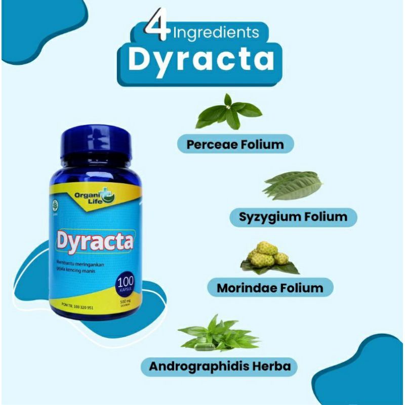 dyracta obat diabetes (membantu meringankan gejala kencing manis)