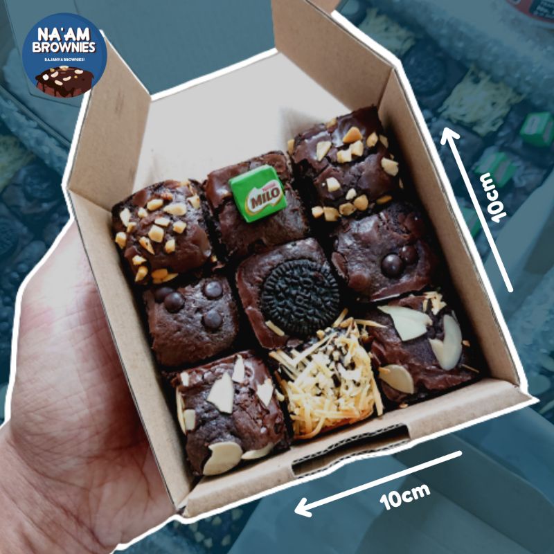 BROWNIES FUDGY DITAMBAH SUSU ULTRA 200ML BROWNIS NYOKLAT BROWNIS PANGGANG