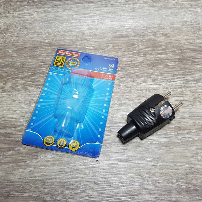 Kenmaster Steker XX-425 - Plug 425 - Kepala Colokan Listrik HQ