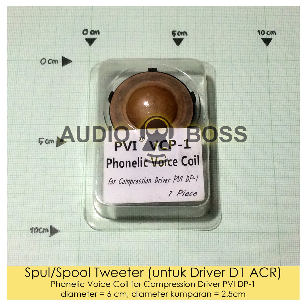 Spul Tweeter - Spool Tweeter untuk Driver D1 PVI CD 1 CD1 ACR Spul 1 inch