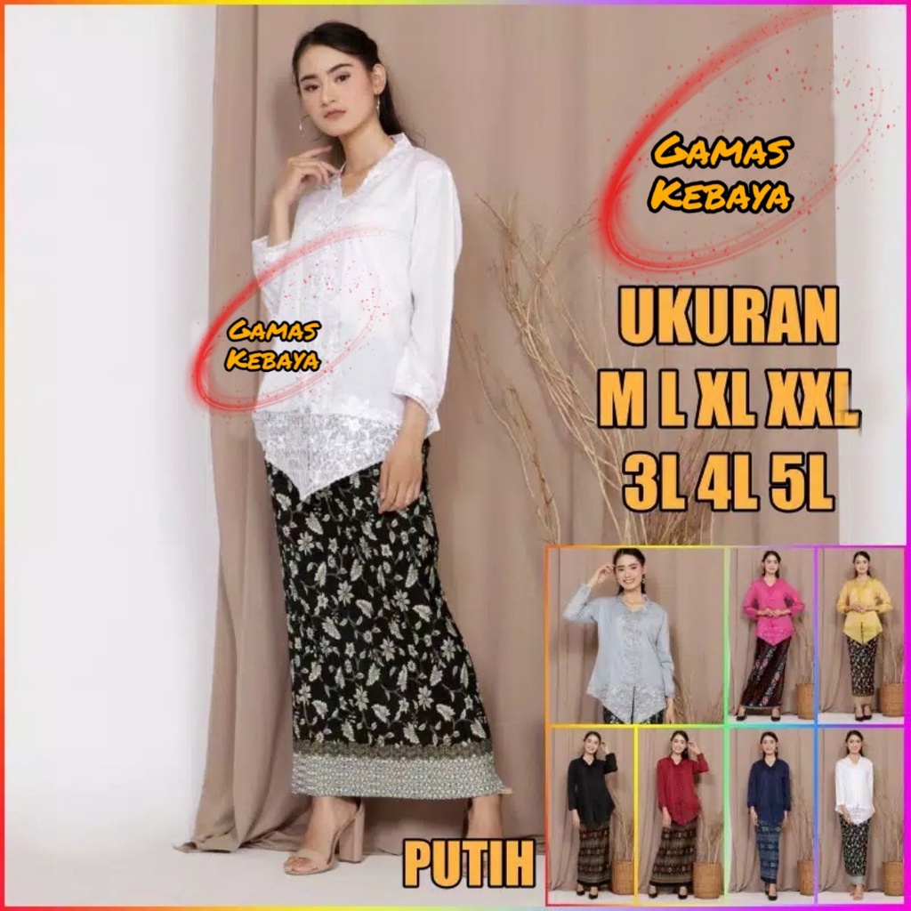 SETELAN KEBAYA ENCIM MURAH /KEBAYA ENCIM/KEBAYA ENCIM MODERN/KEBAYA JUMBO/BAJU KEBAYA 2021