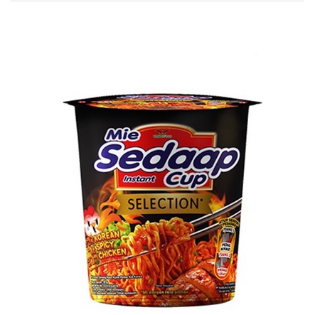 MIE SEDAAP CUP KOREAN SPICY CHICKEN 81 Gr