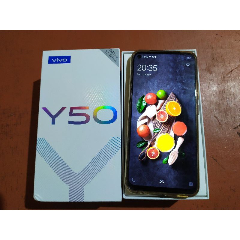 Vivo Y50 8/128 Bekas Mulus