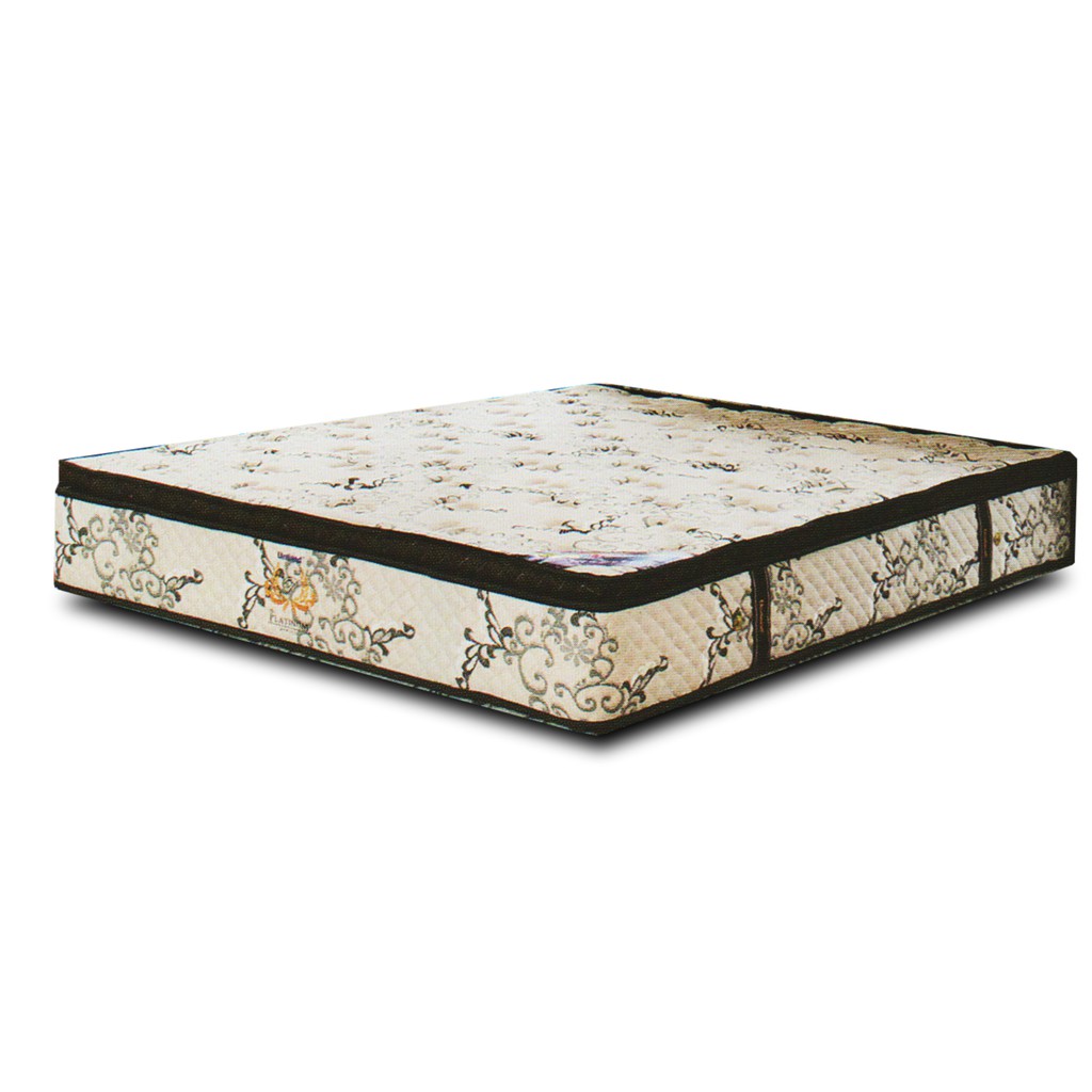 Uniland Kasur Springbed Platinum Single Pillowtop - Hanya Kasur - Khusus Jabodetabek