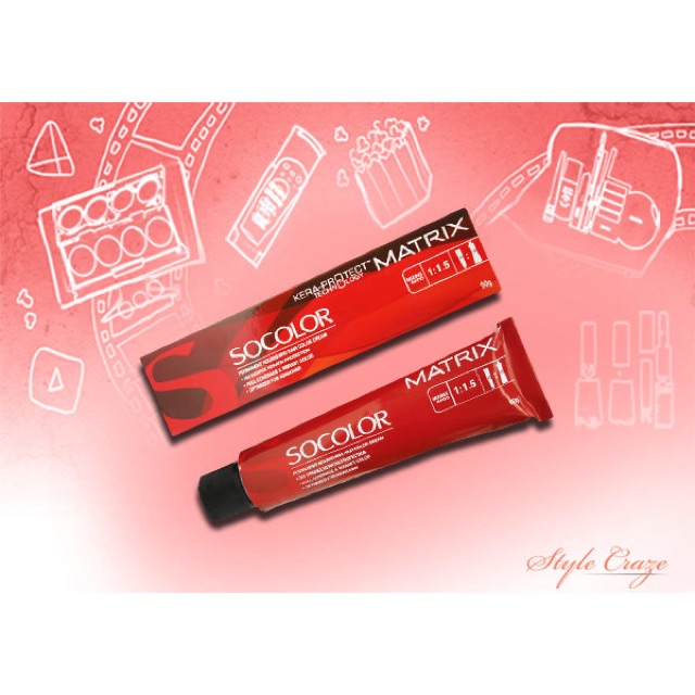 Matrix SoColor Cat Rambut Hair Dye Black Brown Red Hitam Matrix SoColor Cat Rambut Hair Dye Black Brown Red Hitam