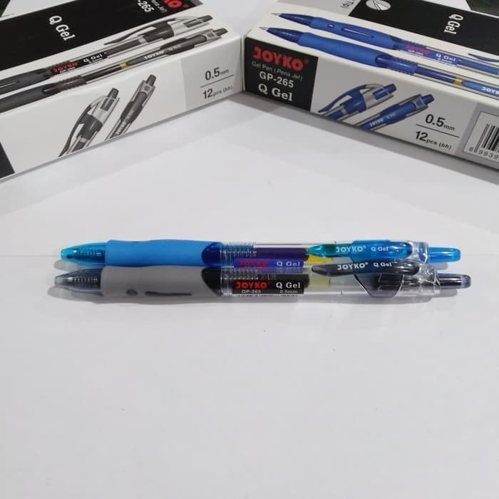 

Murah Balpoin Gel Joyko Gp-265/Pulpen Joyko /265 Warna Hitam Dan Biru Terbatas