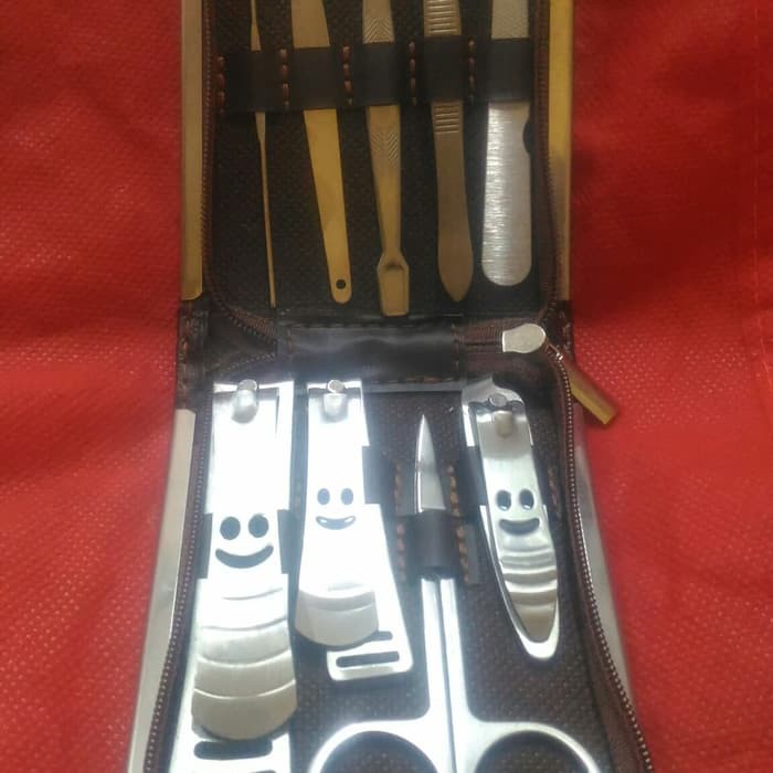 Alat Potong Kuku 9 Set Menikur pedikure Manicure Pedicure