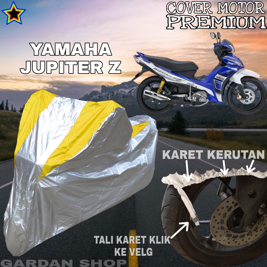 Sarung Motor YAMAHA JUPITER Z Silver KUNING Body Cover Yamaha PREMIUM