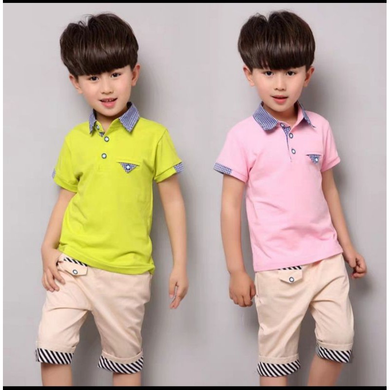 Setelan anak laki laki korea/kids/Boys/Set Anak IMPORT PREMIUM