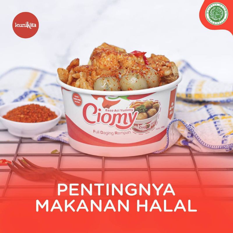 

Bakso Aci Ciomy cup {halal no msg}