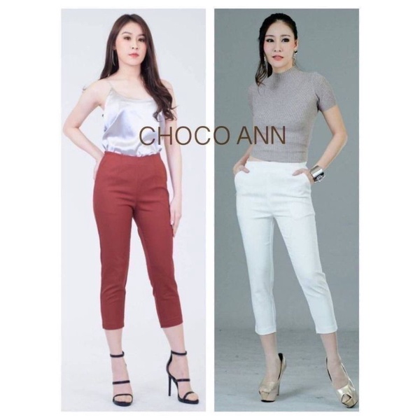 CELANA CHOCO ANN HIGH WAIST 7/8 SIZE XL DAN XXL D01 IMPORT BANGKOK PART 2