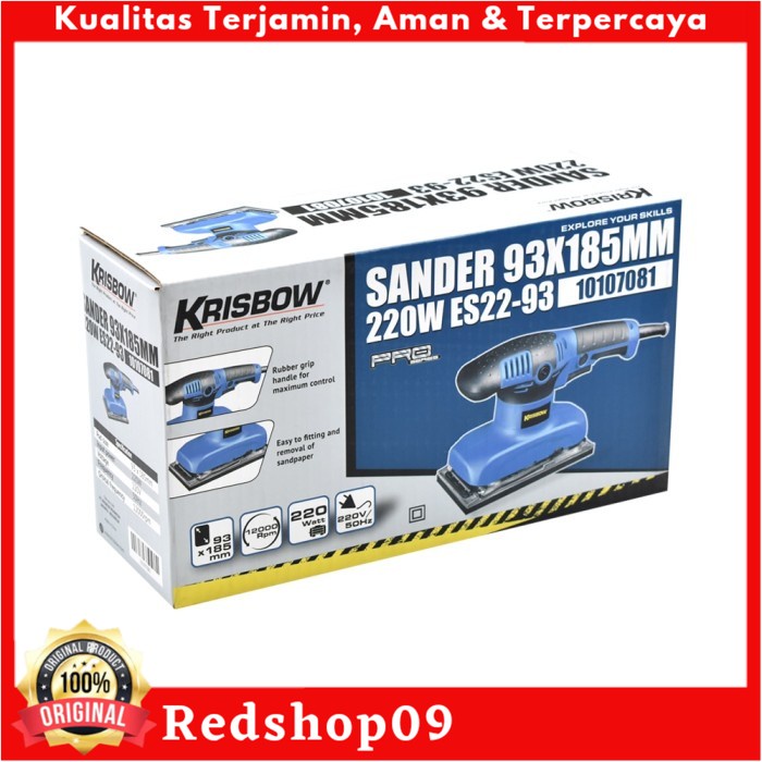 krisbow mesin amplas 220 w/mesin amplas