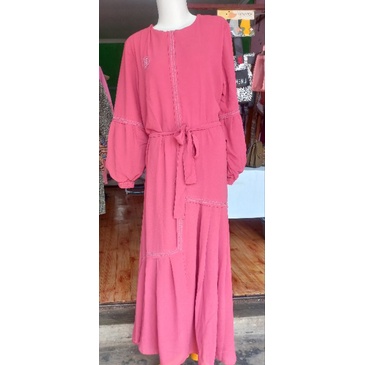 GAMIS PESTA MEWAH ORI ZHAF RA NA BY NAMODE