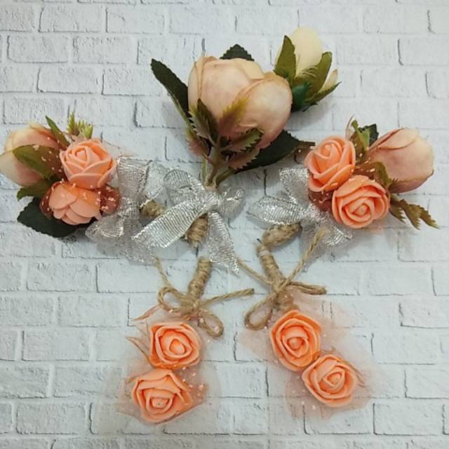 PROMO Korsase bunga jas tanda panitia  keluarga