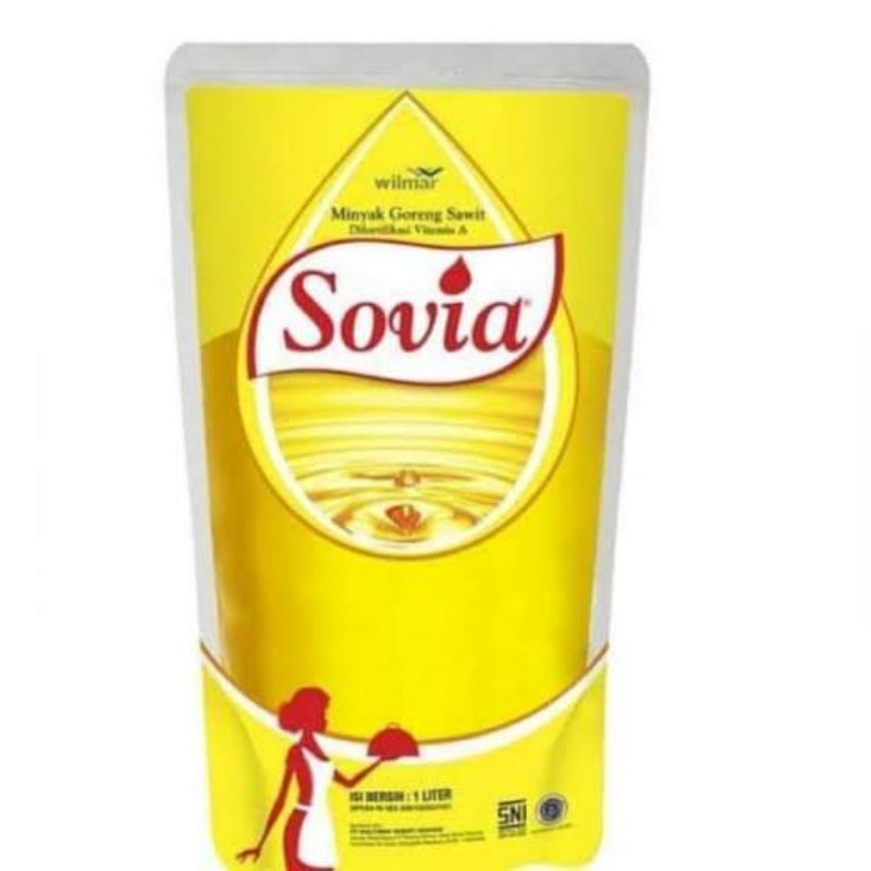 

MINYAK GORENG SOVIA / SANIA 1 LITER