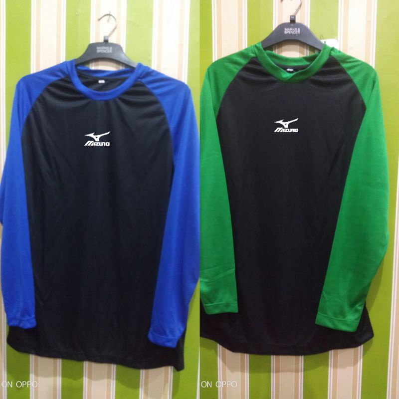 Baju Olahraga Raglan Drifit MiZuNo Lengan Panjang
